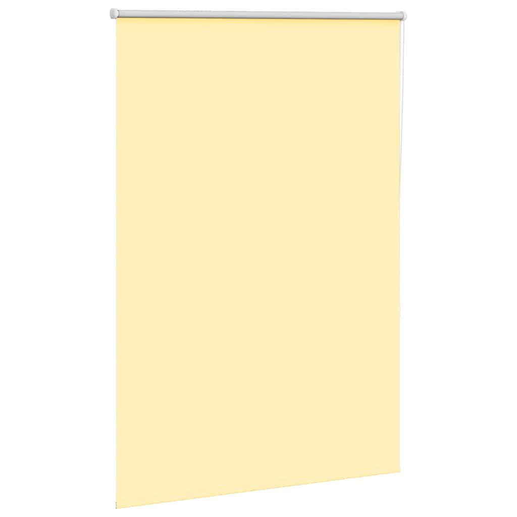 Verdunkelungsrollo Gelb 90x130 cm Stoffbreite 85,7 cm Polyester