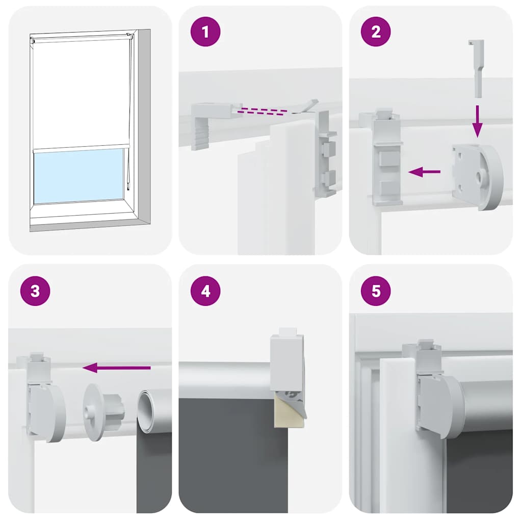 Verdunkelungsrollo Gelb 150x175cm Stoffbreite 146,6cm Polyester