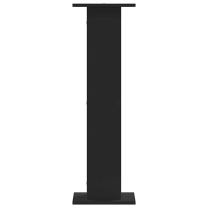 Pflanzenständer 2 Stk. Schwarz 30x30x95 cm Holzwerkstoff