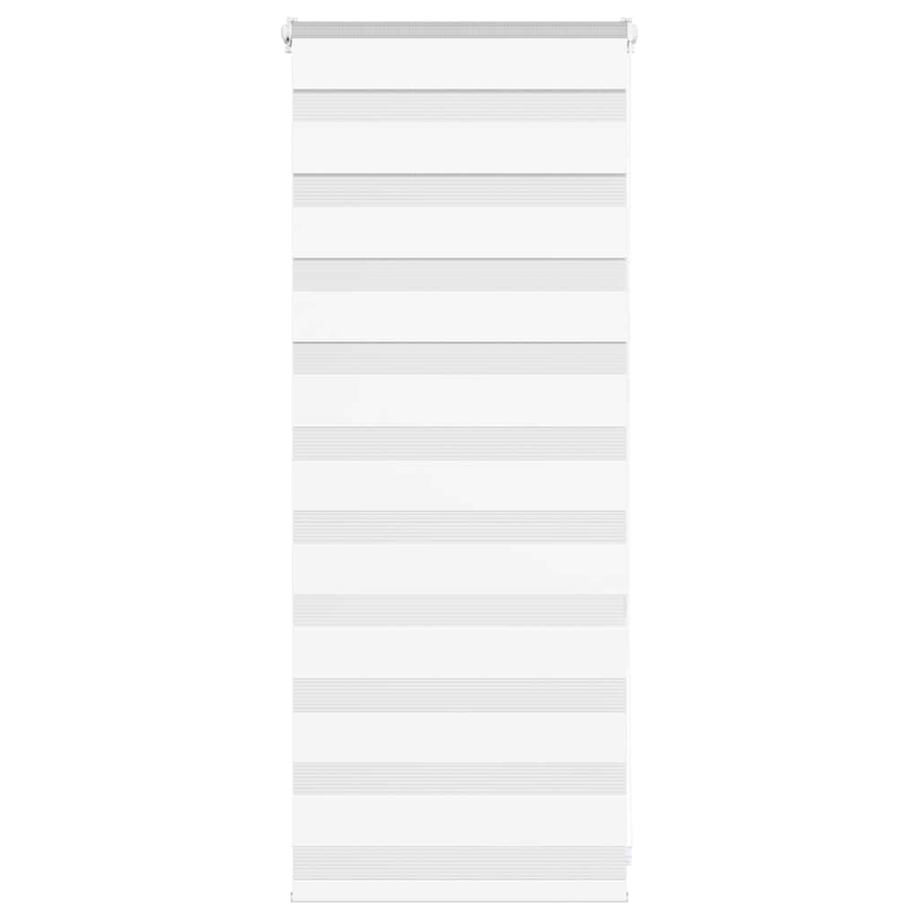 Doppelrollo Weiß 55x100 cm Stoffbreite 50,9 cm Polyester
