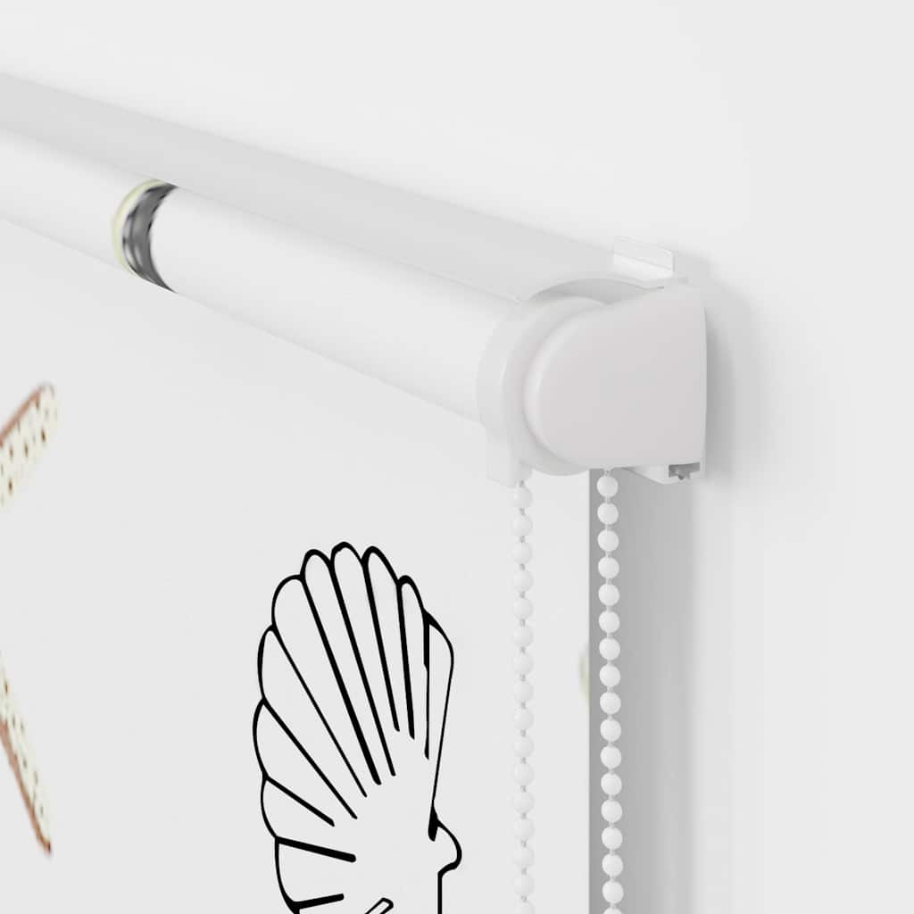 Duschrollo mit Kassette 90x240 cm Stoffbreite 86 cm