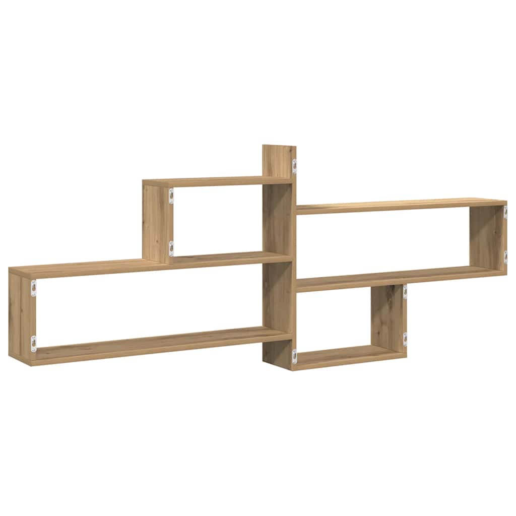 Wandregal Artisan-Eiche 167,5x18x68 cm Holzwerkstoff