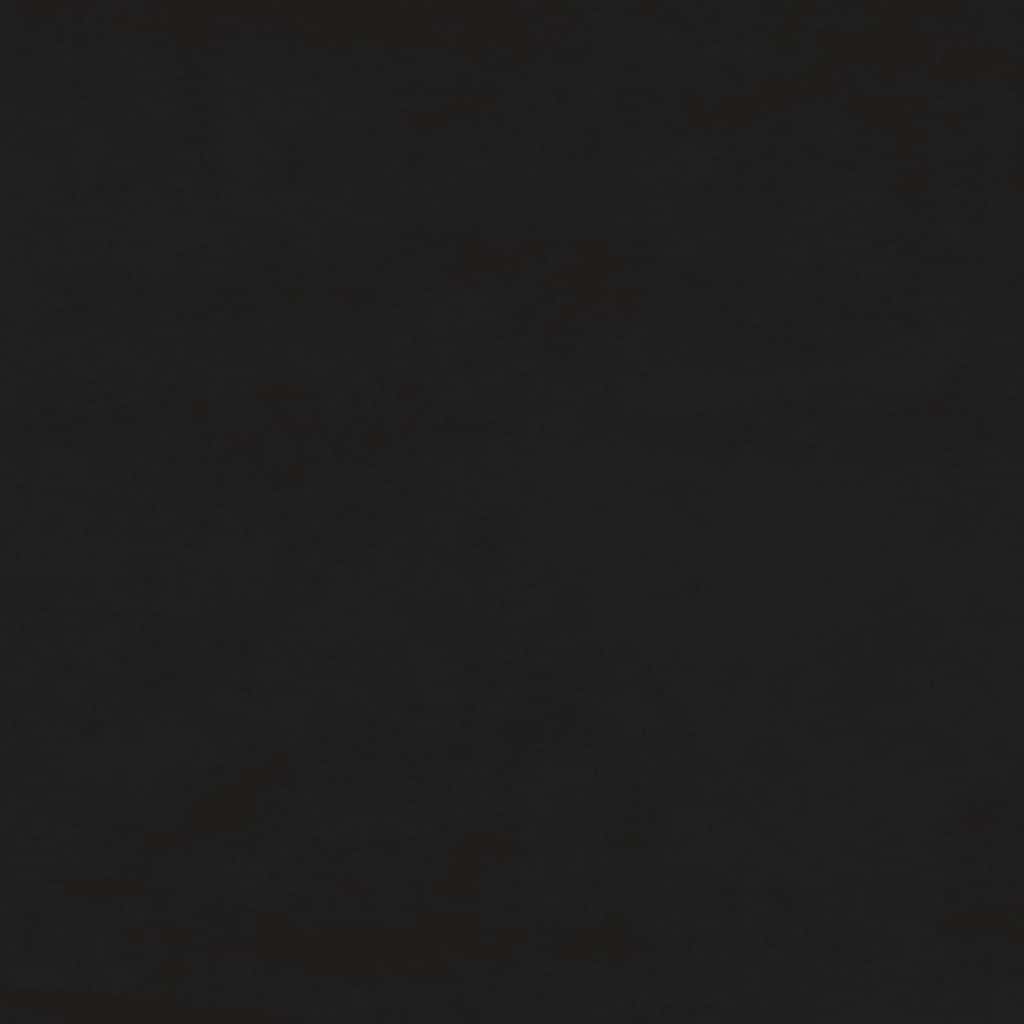 Taschenfederkernmatratze Mittel Schwarz 90x210x20 cm Samt