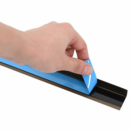 Treppenkantenprofile 10 pcs Braun 67 x 3 x 2 cm Aluminium