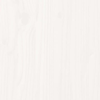 Etagenbett Weiß 90x200 cm Massivholz Kiefer