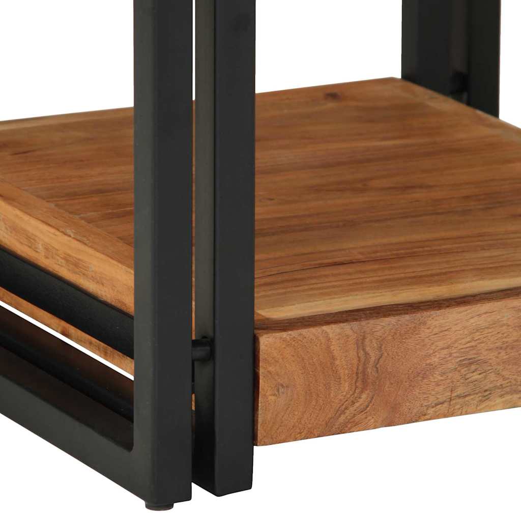 Nachttisch Braun 40 x 40 x 50 cm Massivholz Akazie