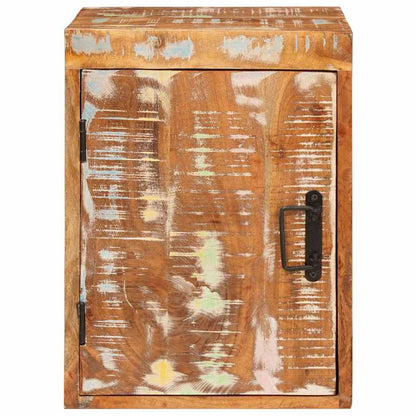 Nachttisch 2 pcs Braun 35 x 33 x 48 cm Massivholz Altholz