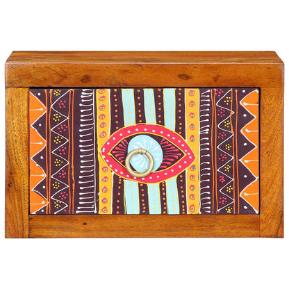 Nachttisch mit Schubladen Braun 35 x 30 x 22 cm