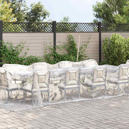 Transparente Plane mit Ösen 3x6 m Polyethylen