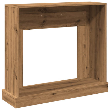 Kaminumrandung Artisan-Eiche 100x30x87,5 cm Holzwerkstoff