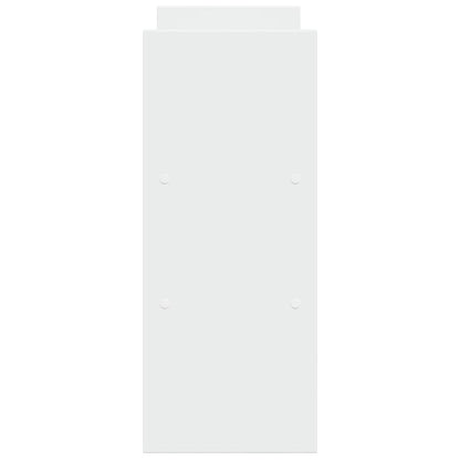 Schreibtisch-Organizer Verstellbar Weiß 40x17x41 cm