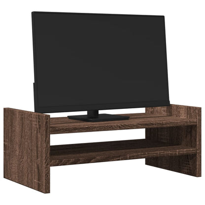 Monitorständer Eichen-Optik 50x27x20 cm Holzwerkstoff