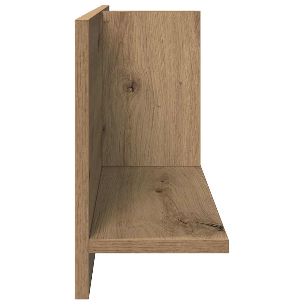 Wandschrank 70x16,5x30 cm Artisan-Eiche Holzwerkstoff