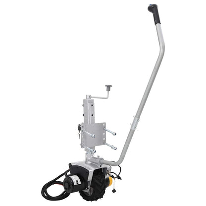 Stützrad für Anhänger 12 V 550 W Aluminium