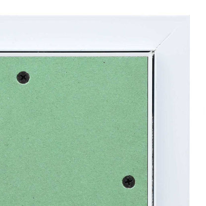 Zugangsklappe Grün und Silber 30 x 45 cm