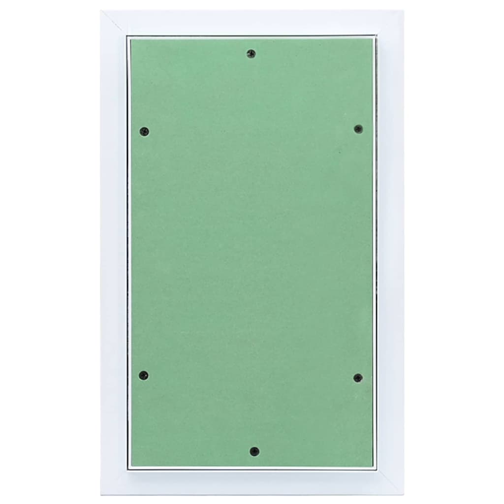 Zugangsklappe Grün und Silber 30 x 45 cm