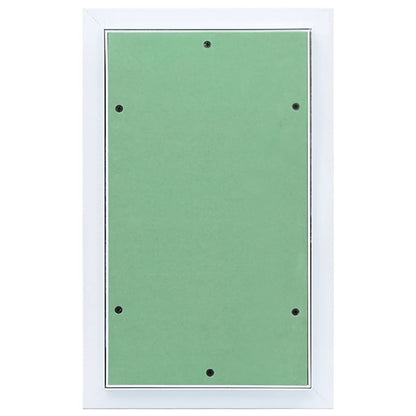 Zugangsklappe Grün und Silber 30 x 45 cm