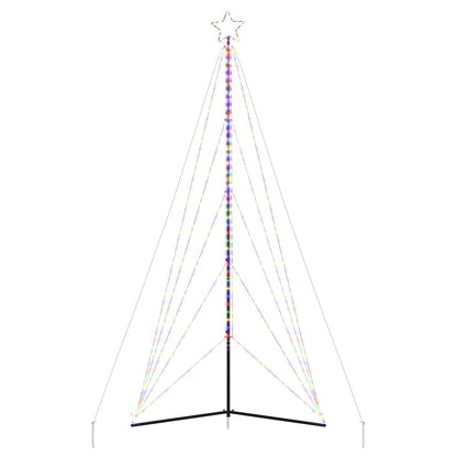 LED Weihnachtsbaum 615 LEDs Mehrfarbig 404,5 cm