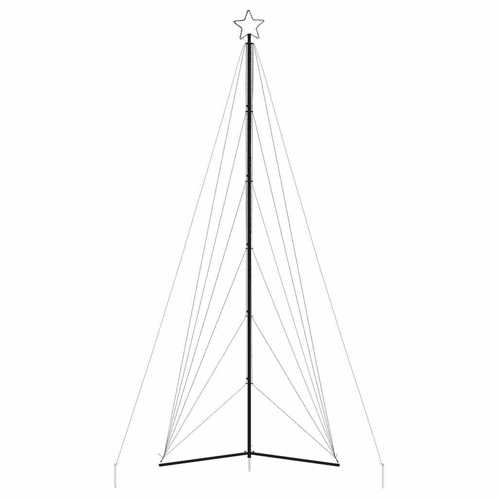 LED Weihnachtsbaum 861 LEDs Kaltweiß 478 cm