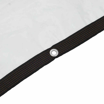 Pflanzenabdeckung mit Ösen 2x4 m Polyethylen