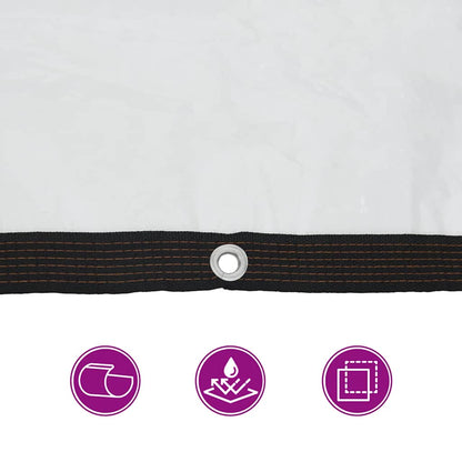 Pflanzenabdeckung mit Ösen 3x6 m Polyethylen