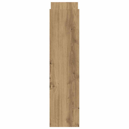 Aufbewahrungswagen Schmal 4 Etagen Artisan-Eiche Holzwerkstoff