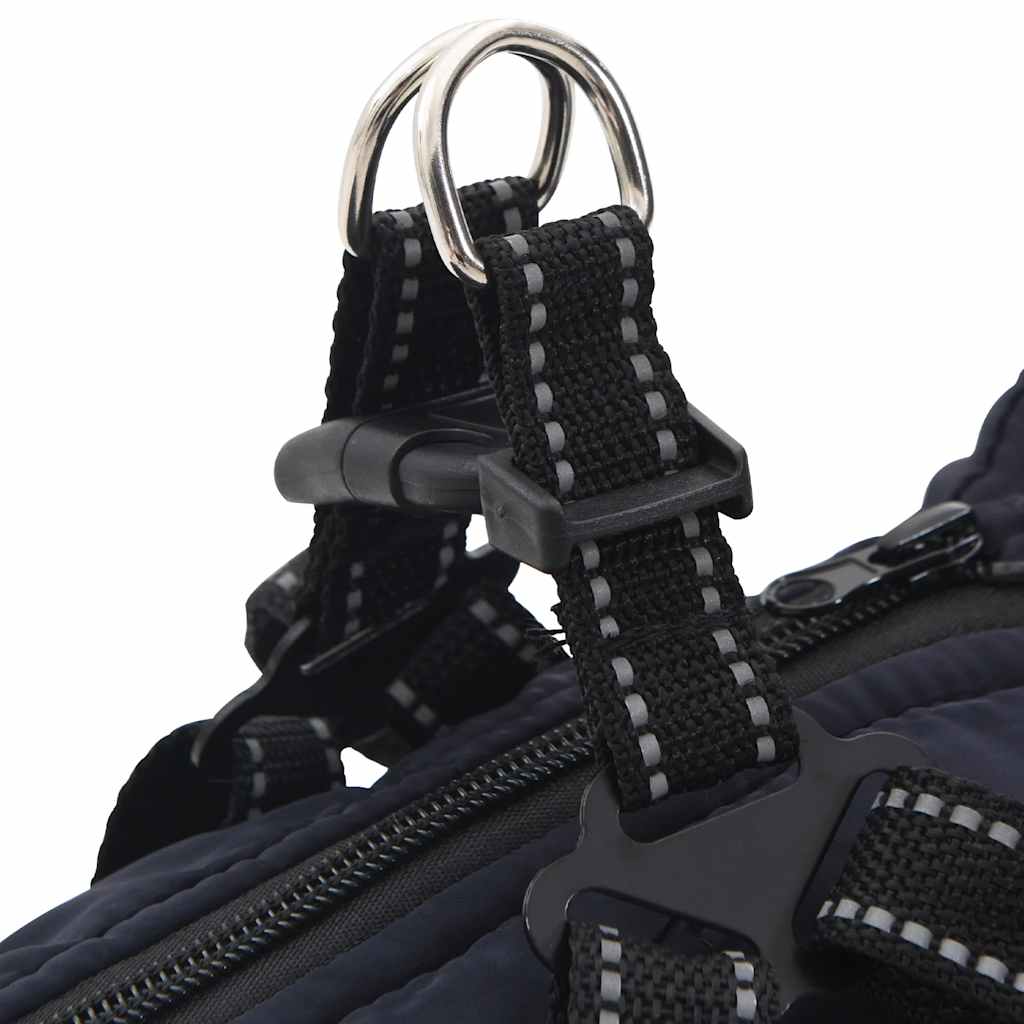 Hundemantel Geschirr Wasserdicht Reflektierend Marineblau L24