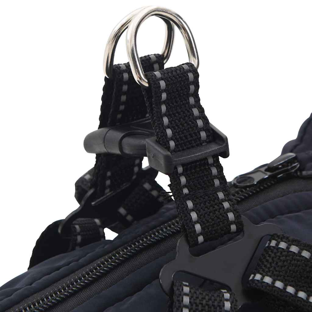 Hundemantel Geschirr Wasserdicht Reflektierend Marineblau L28