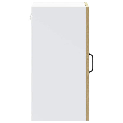 Küchen-Hängeschrank mit Glastür Kalmar Sonoma-Eiche Holzwerkstoff