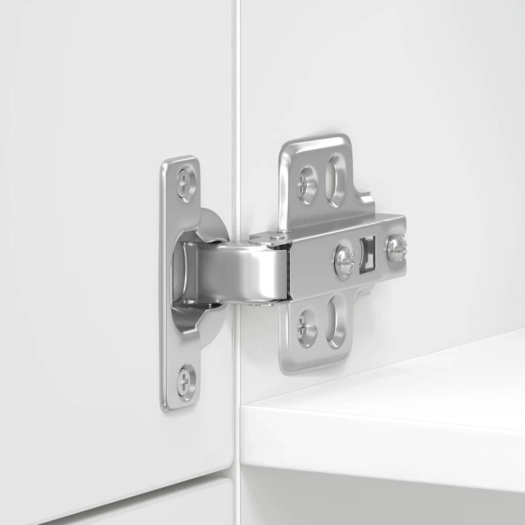 Küchenschrank Kalmar Hochglanz-Weiß Holzwerkstoff