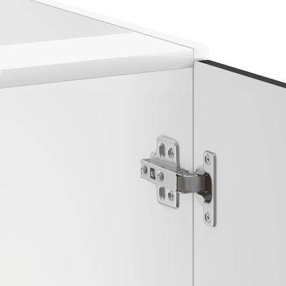 Spülenunterschrank Lucca Schwarz Holzwerkstoff