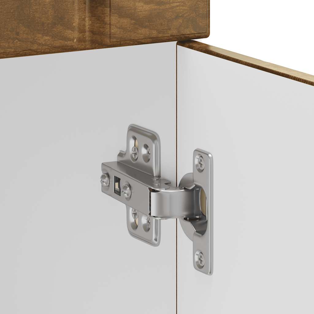 Küchen-Unterschrank Lucca Räuchereiche Holzwerkstoff