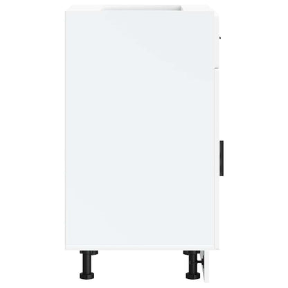 Küchenunterschrank Porto Weiß Holzwerkstoff