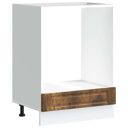 Herdumbauschrank Porto Räuchereiche Holzwerkstoff