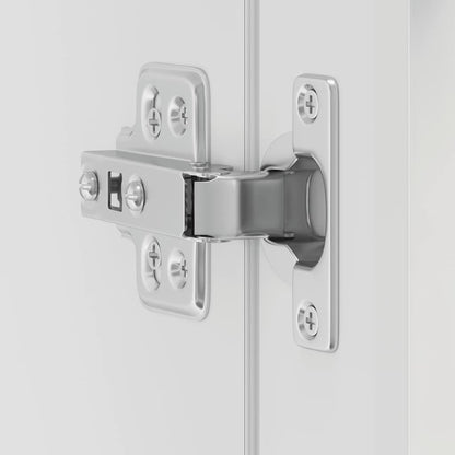 Küchen-Hängeschrank mit Glastür Porto Hochglanz-Weiß