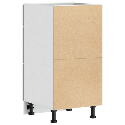 Unterschrank Lyon Braun Eichen-Optik 40x46x81,5 cm Holzwerkstoff