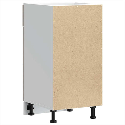 Küchen-Unterschrank Lucca Räuchereiche Holzwerkstoff