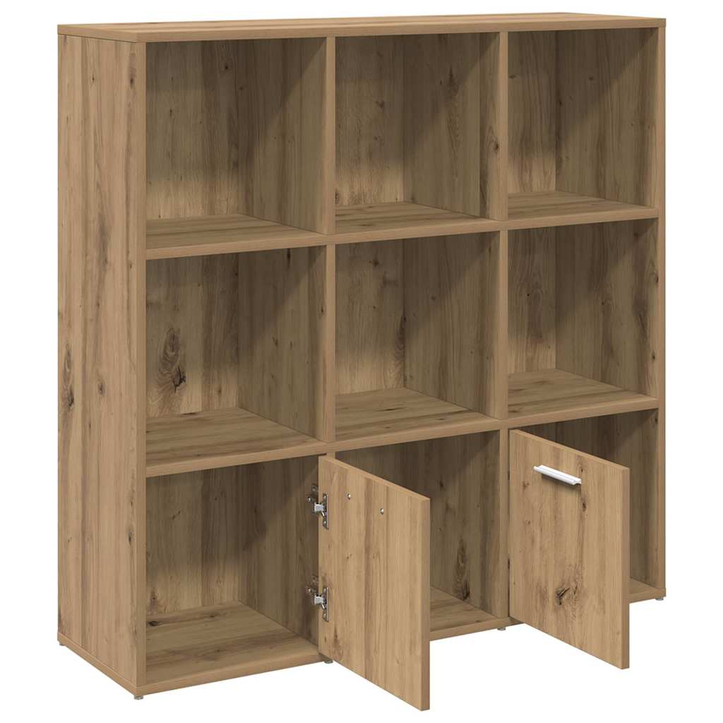 Bücherschrank Artisan-Eiche 98x29x97,5 cm Holzwerkstoff