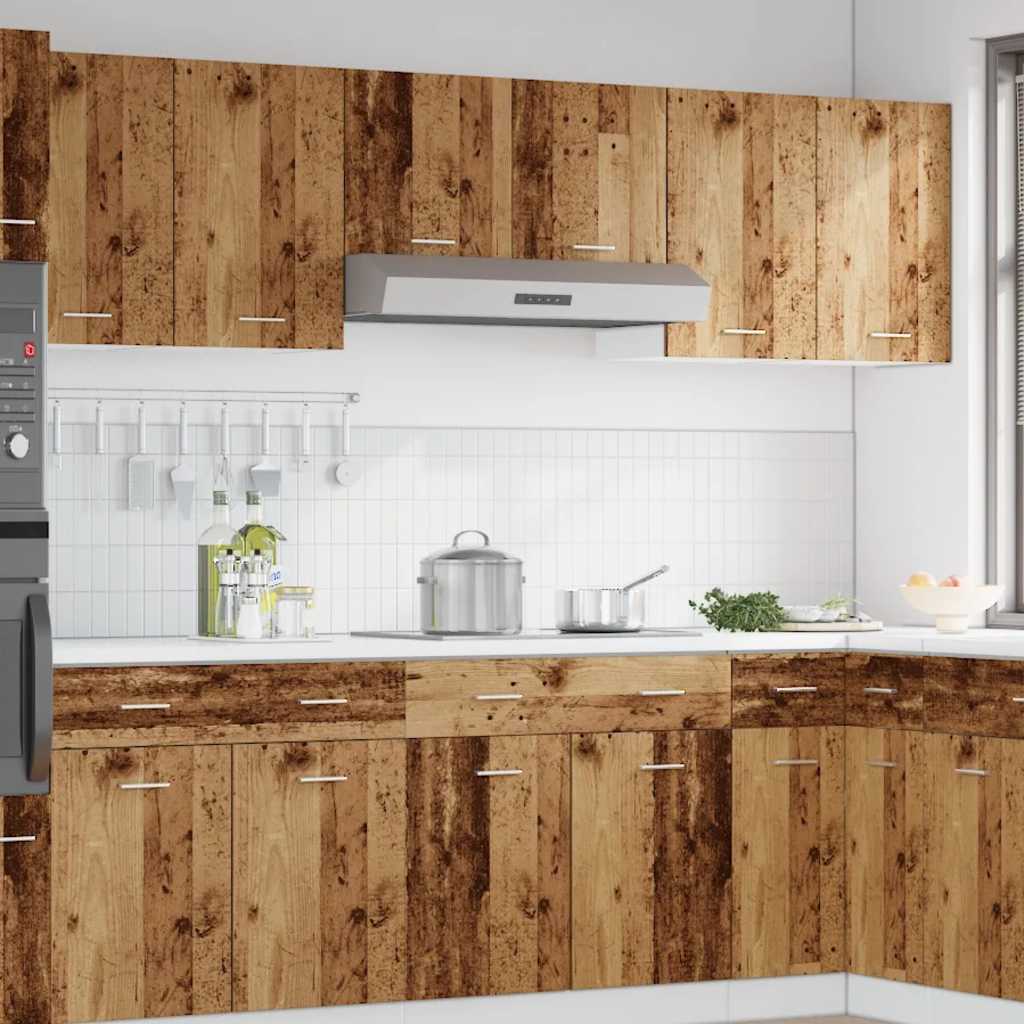 Hängeschrank Lyon Altholz-Optik 40x31x60 cm Holzwerkstoff