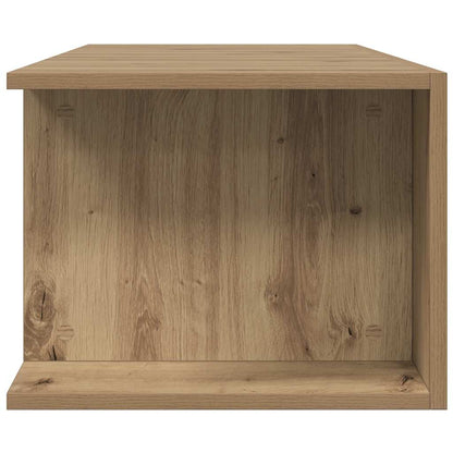 TV-Schrank mit LED-Leuchten Artisan-Eiche 135x39x30 cm
