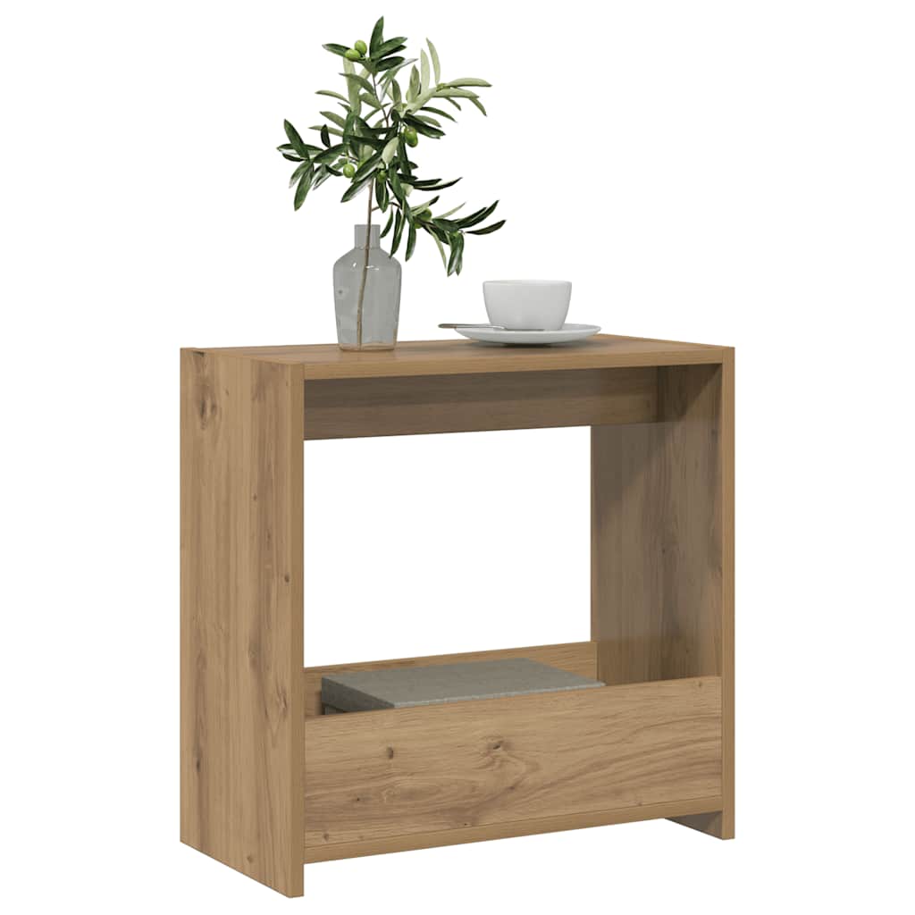 Beistelltisch Artisan-Eiche 50x26x50 cm Holzwerkstoff