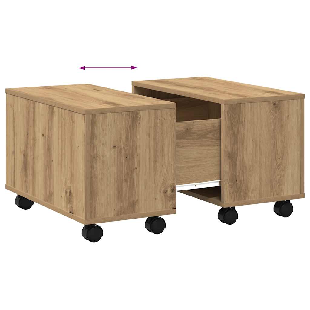 Couchtisch Artisan-Eiche 60x60x38 cm Holzwerkstoff