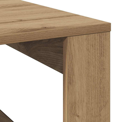 Couchtisch Artisan-Eiche 100x100x35 cm Holzwerkstoff