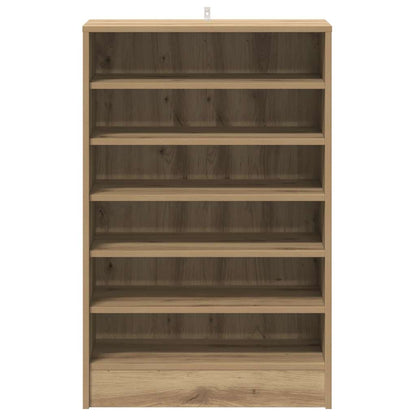 Nachttische 2 Stk. Artisan-Eiche 40x36x65 cm Holzwerkstoff