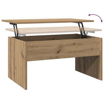 Couchtisch Artisan-Eiche 80x50,5x41,5 cm Holzwerkstoff