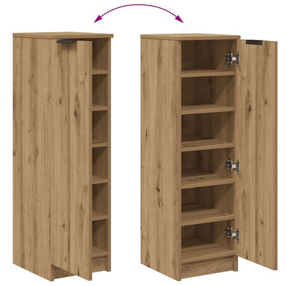 Schuhschrank Artisan-Eiche 29,5x35x100,5 cm Holzwerkstoff