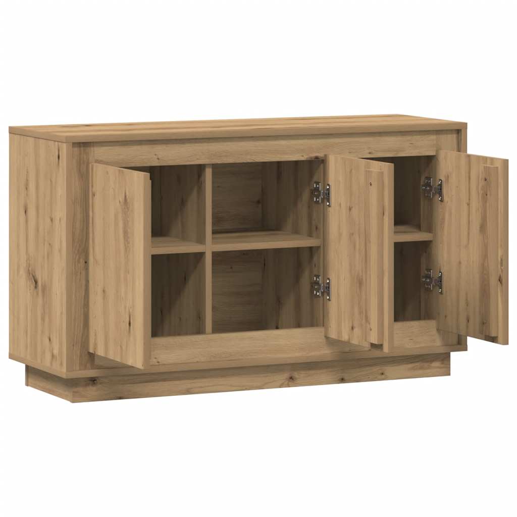 Sideboard Artisan-Eiche 102 x 35 x 55 cm Holzwerkstoff