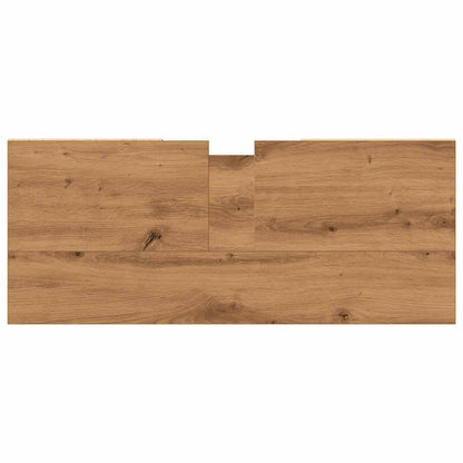 Waschbeckenunterschrank Artisan-Eiche 80x33x60 cm Holzwerkstoff