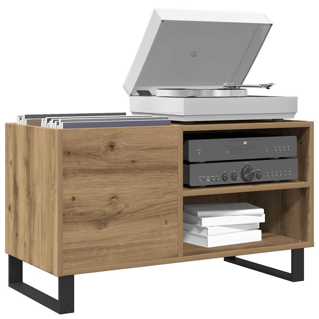 Plattenschrank Artisan-Eiche 84,5x38x48 cm Holzwerkstoff