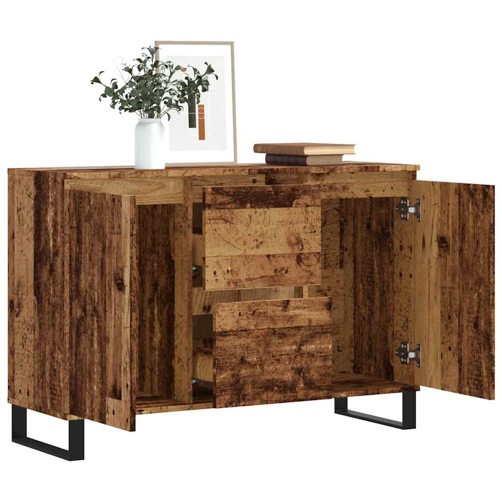 Sideboard Altholz-Optik 101,5x35x70 cm Holzwerkstoff
